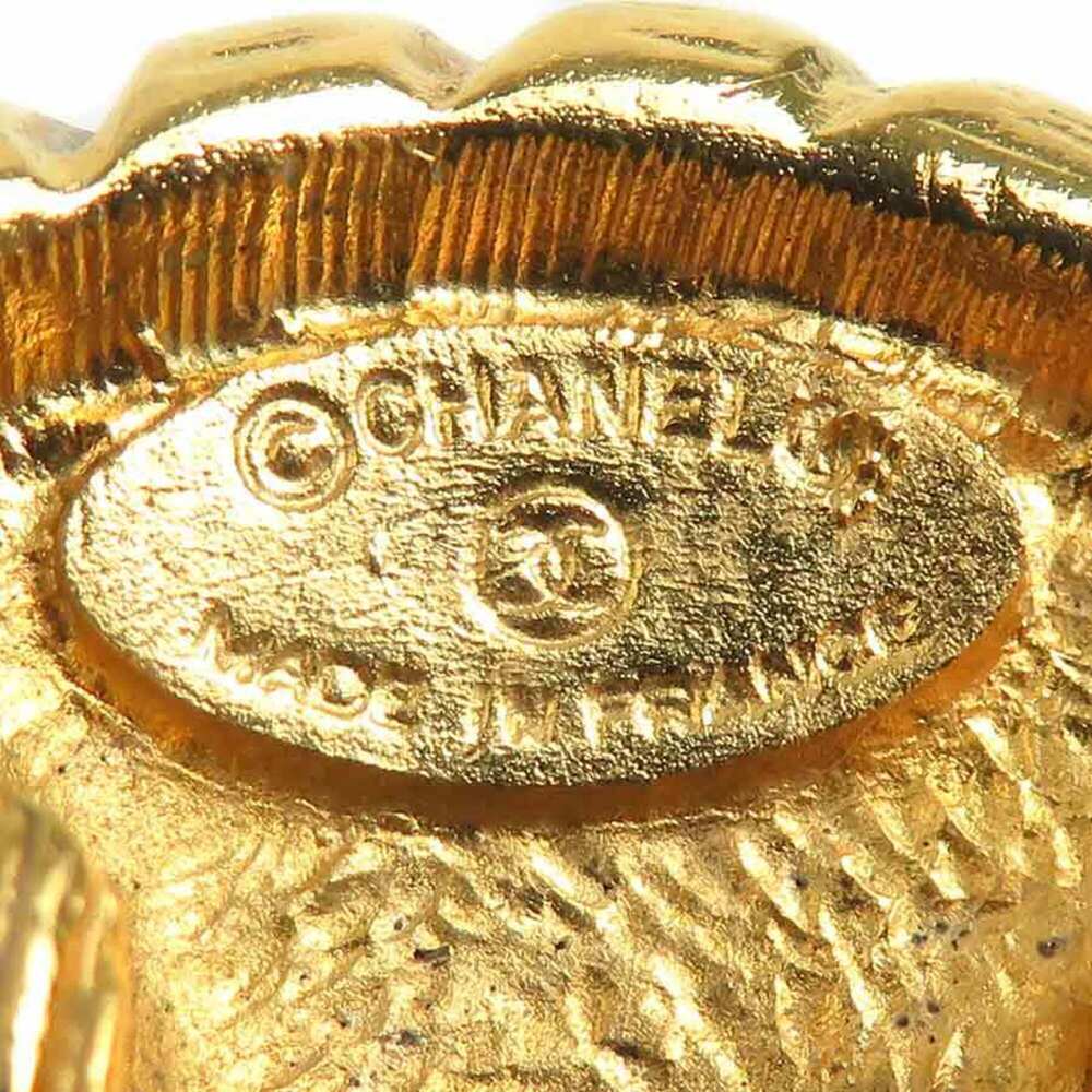 CHANEL Authentic Vintage Gold Earrings - Picture 8 of 8